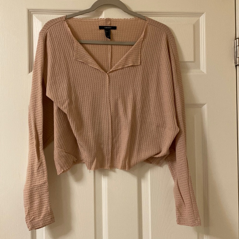 Pink Light Weight Long Sleeve